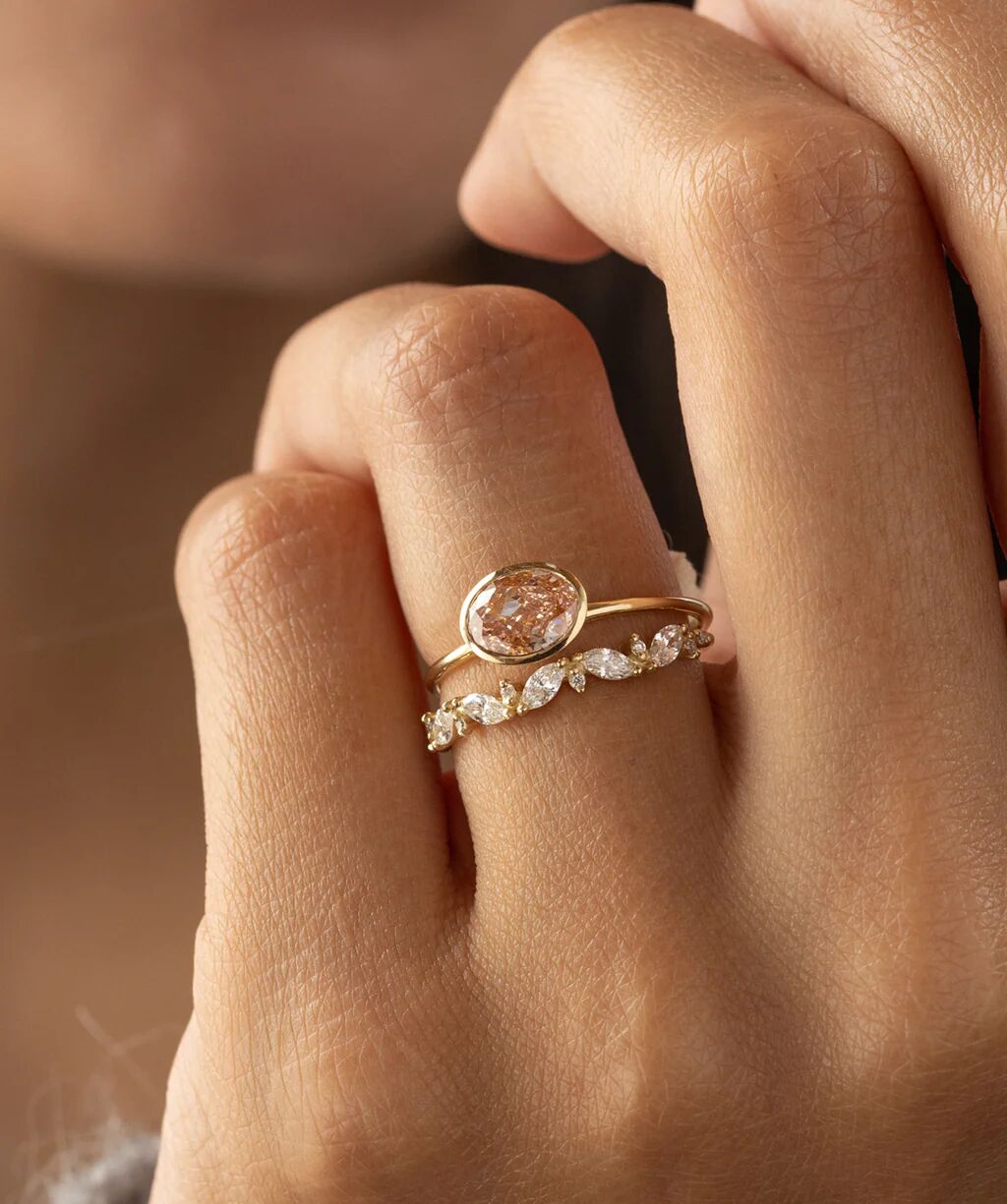 Luxury lab-grown diamond jewelry